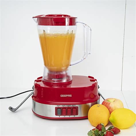 Geepas In Multi Function Food Processor Electric Blender Juicer