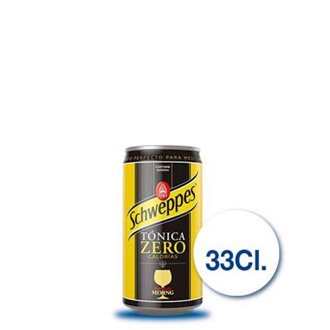 Schweppes Tónica Zero 33 Cl Pack de 24 ud