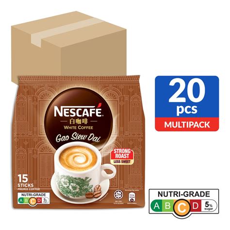 Nescafe Instant Ipoh White Coffee Gao Siew Dai Ntuc Fairprice