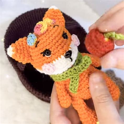 Pdf Croch Raposa Na Cesta Receita De Amigurumi Gr Tis Pdf Passo