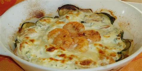 Gratin De Courgettes Aux Crevettes Et Ricotta Recette Traditionnelle