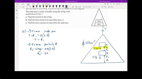 Mech 1 Ch10 Newtons 3rd Law Lift Problems Youtube