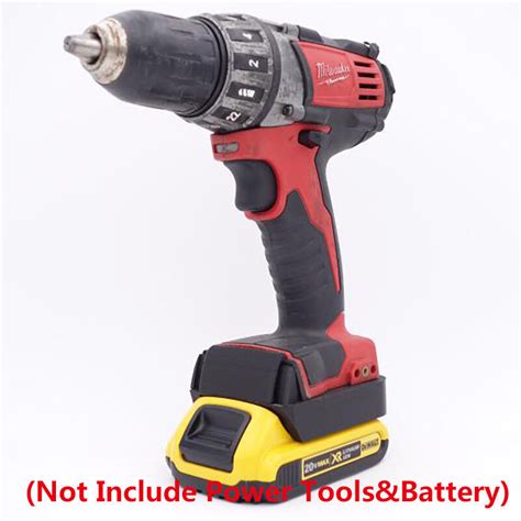 Dewalt Dcb Xr V Slider Li Ion Battery To Milwaukee V Cordless Tools