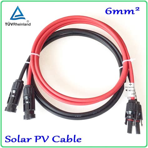 Solar Pv Cable Mm With Mc Connector Tinned Copper Conductor Tuv