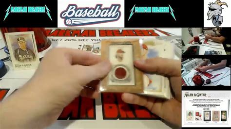 2020 Topps Allen Ginter Baseball 12 Box Hobby Case 1 PYT W Recap 09