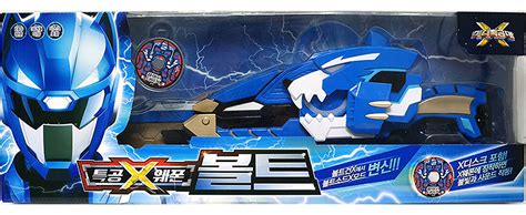 Miniforce Mini Force X Ranger Weapon Bolt Blue Transweapon Gun Sword