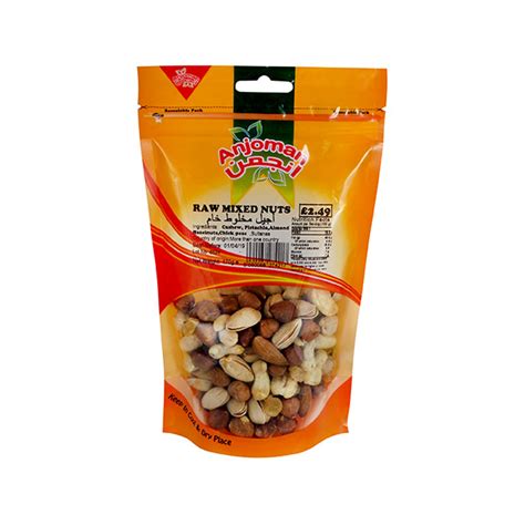 Raw Mixed Nuts anjoman food product - ANJOMAN FOOD