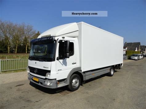 Mercedes Benz Atego 815 2006 Box Truck Photo And Specs