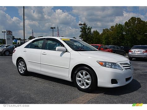 2011 Super White Toyota Camry Le 115273064 Car Color