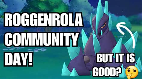 Roggenrola Community Day Is Coming To Pokemon Go Youtube