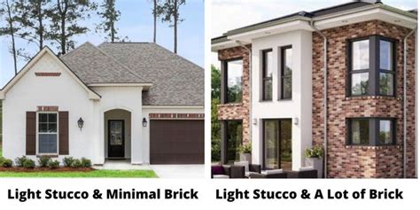 Stucco And Brick House Ideas 2023