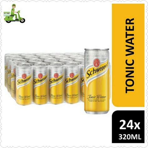 Schweppes Tonic Water 320ml 1 Dus 24 Pcs Lazada Indonesia