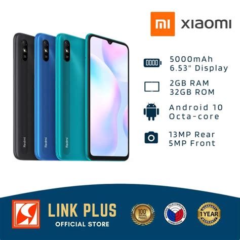 Xiaomi Redmi 9a 2gb Ram 32gb Rom Global Version Original And Sealed