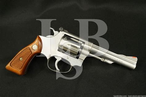 Smith Wesson S W Model No Dash Lr Stainless Da Sa Revolver