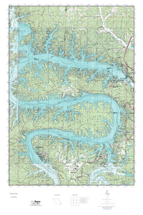 Lake Ozark State Park Map