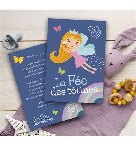 Carte F E Des T Tines Arr T De La Sucette Cadeau Enfant Tututte