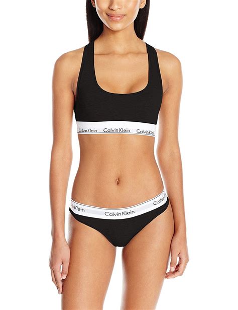 Calvin Klein Modern Cotton Bralette And Bikini Set