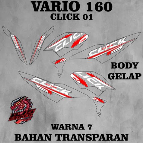 Jual COD Striping Sticker Stiker Polet Lis VARIO 160 Vario 160 2022