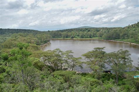 Crater Lake in Naivasha, Rift Valley, Kenya Stock Photo - Image of ...