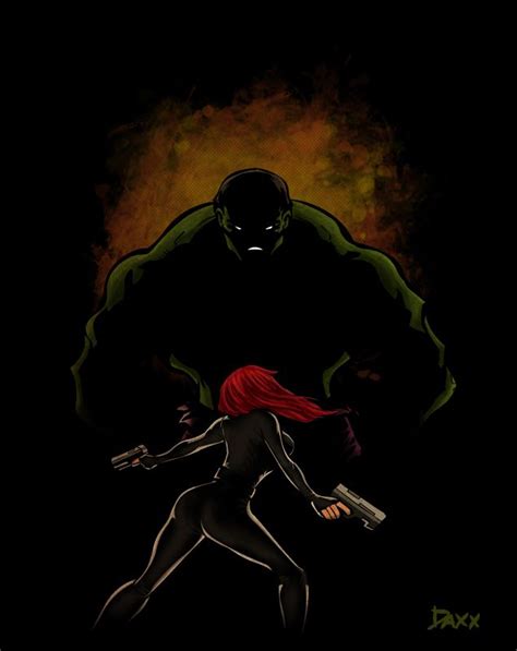 #Hulk #Animated #Fan #Art. (Black Widow Vs Hulk) By: Daxxbondoc. (THE ...