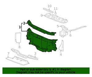 Gm Radiator Lower Support Gm Gmpartsdirect