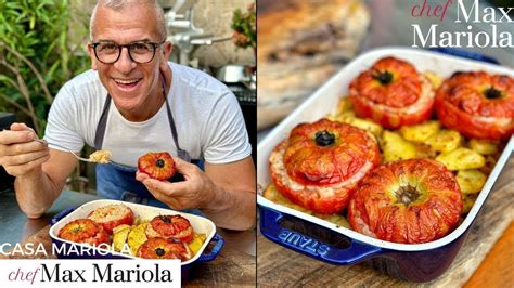 Pomodori Ripieni Di Riso Al Forno Con Patate La Vera Ricetta Romana