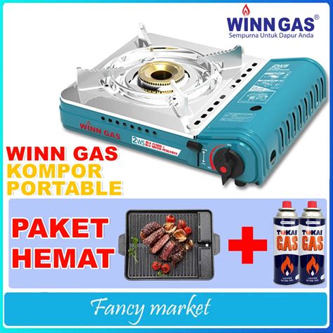 Jual Kompor Portable Winn Gas W Ws Yakiniku Grill Kotak Gas Bisa