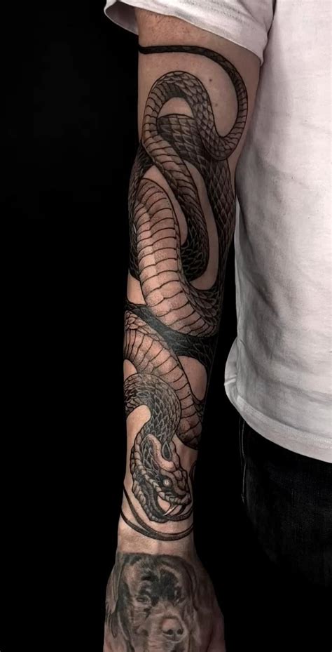 Snake sleeve : r/TattooDesigns