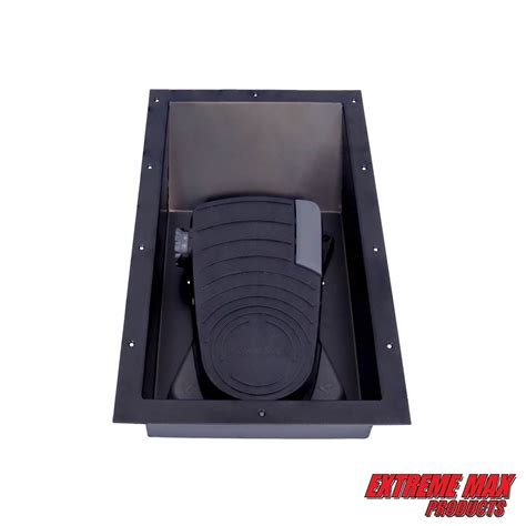 Extreme Max 3005 3874 Universal Recessed Trolling Motor Foot Control Tray