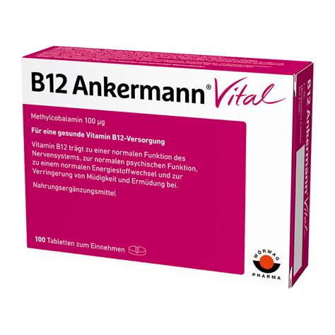 B12 Ankermann Vital 100 St Arzneimittel Datenbank