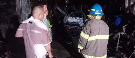 Incendio Reduce A Cenizas Taller Automotriz En Carretera A Sonsonate