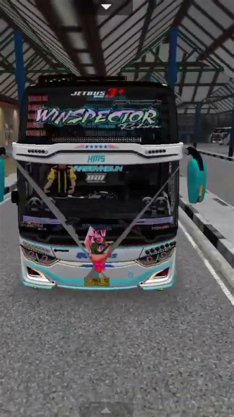 BUS WINSPECTOR JEMPUT WISATAWAN Shorts Bussimulatorindonesia