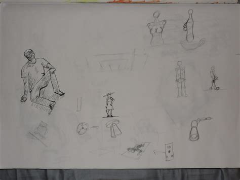 Proportion and perspective doodles by FloppyDev on DeviantArt