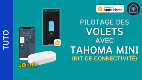 Volets Somfy Dans Homekit Avec Tahoma Mini Pomme Kit Fr