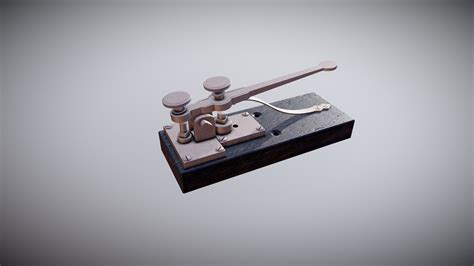 Industrial Revolution Morse Telegraph 3d Model By Vida Systems