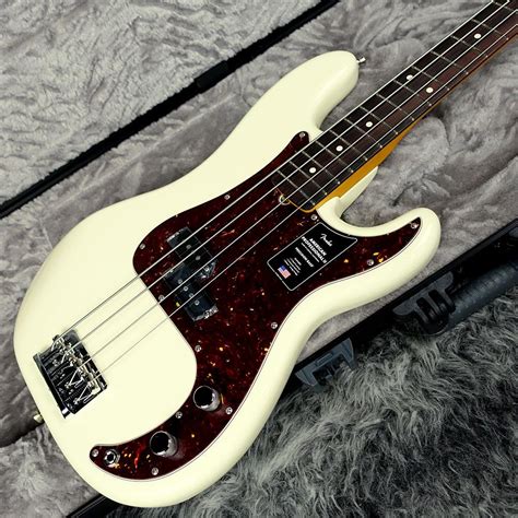 Fender USA American Professional II Precision Bass Olympic White フェンダー