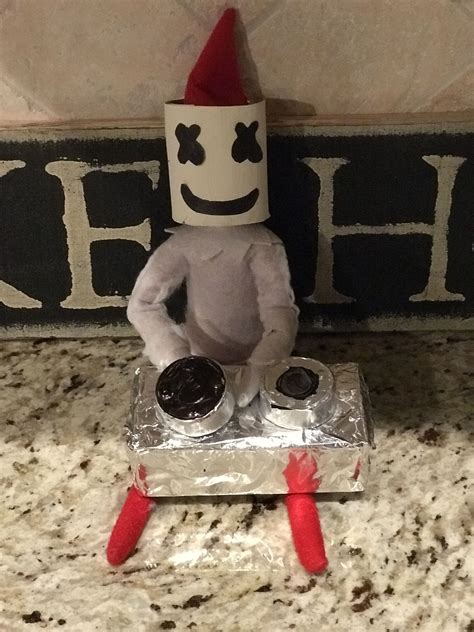 Elf On The Shelf Ideas DJ Marshmellow Elf On The Shelf Elf On The