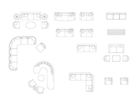 Sofa Blueprints Baci Living Room