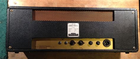 Marshall Kitchen Marshall Jtm 50 1966 Black Amp For Sale Mcdermott Guitars