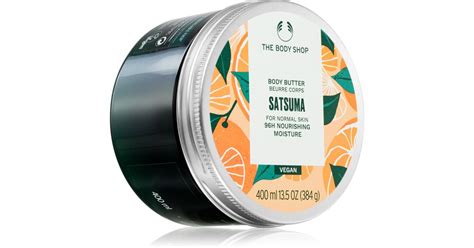 The Body Shop Body Butter Satsuma Beurre Corporel Effet Nourrissant