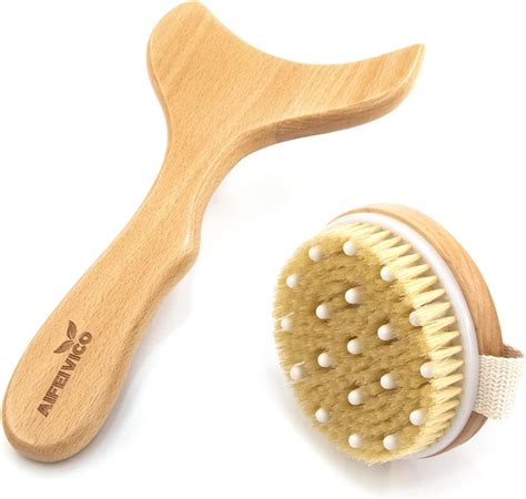 Amazon Aifeivico Lymphatic Drainage Paddle Dry Brushing Body