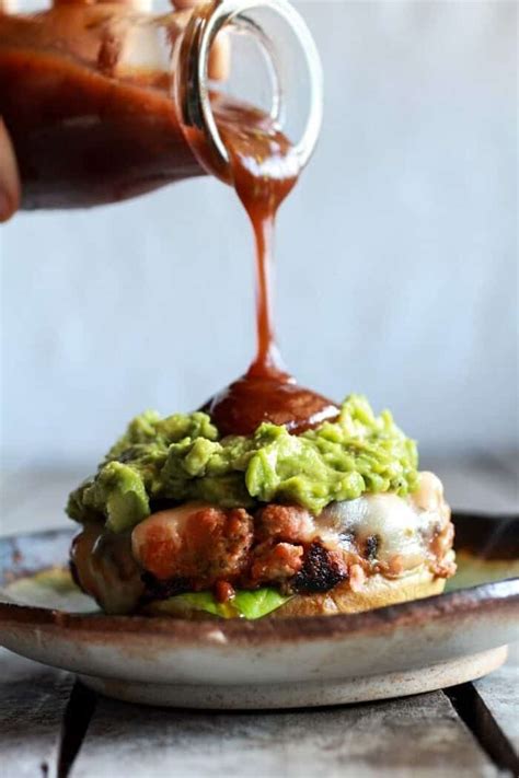 Hawaiian Bbq Salmon Burgers With Coconut Caramelized Pineapple Half Baked Harvest