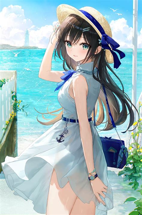 「夏が来る」ふーみのイラスト