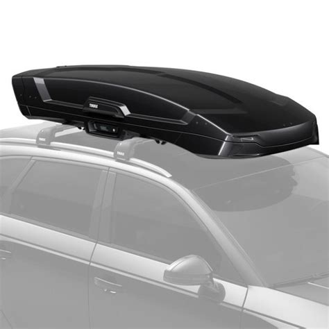 Thule® 613201 Vector™ Black Glossy M Roof Cargo Box 83 5 L X 34 5 W X 14 H 13 Cu Ft