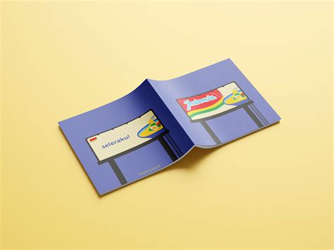 Buku Kecil Indomie Illustrated Booklet Behance