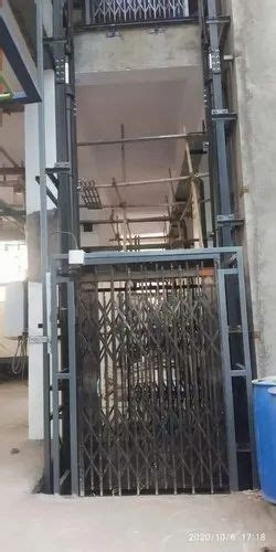 J N Engineering MS Steel Hydraulic Goods Lifts Capacity 5 Ton At Rs