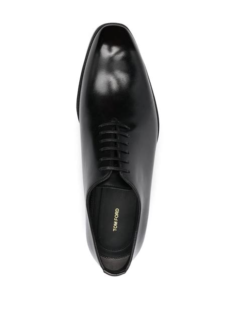 Tom Ford Leather Oxford Shoes Black Farfetch