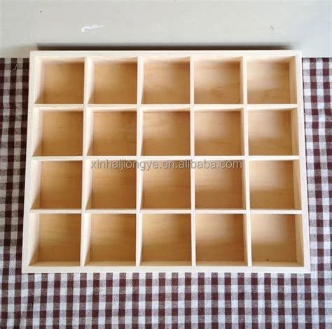 15 Dividers Wooden Storage Box Accept Oem Buy Wood Storage Box