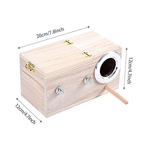 Parrot Breeding Box Wood Breeding Box For Birds Budgie Nesting Box