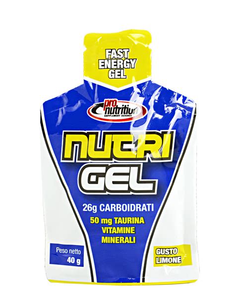 Nutri Gel Con Taurina Di PRONUTRITION 1 Gel Da 40 Grammi